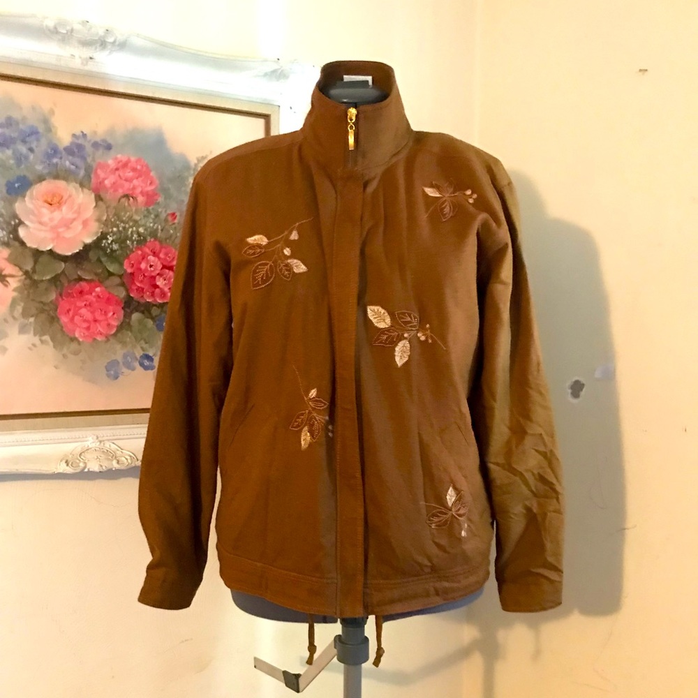 220 Hickory Silk Bomber Jacket